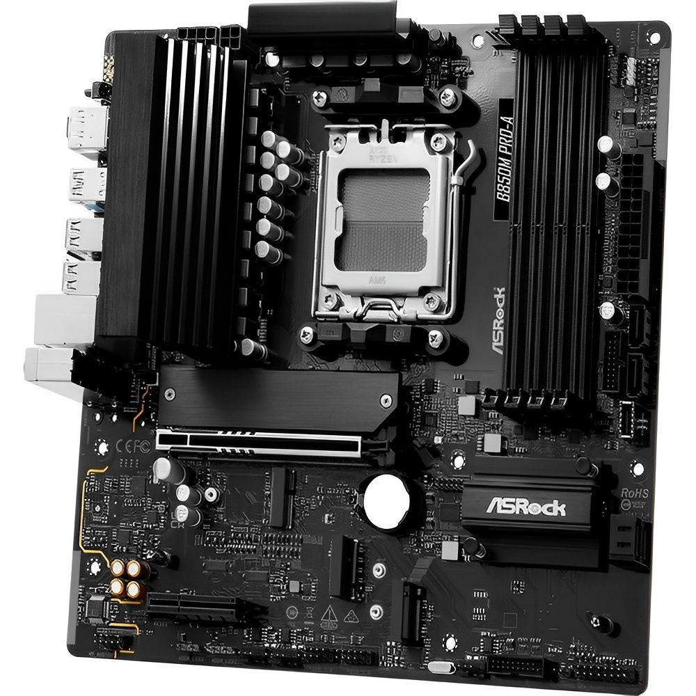 Placa-Mãe ASRock B850M PRO-A AM5 DDR5 Micro ATX - Imagem 4
