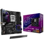 Placa-Mãe ASRock B850M Riptide AM5 DDR5 Micro ATX Wi-Fi