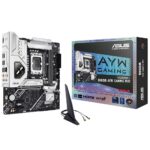 Placa-Mãe ASUS Gaming B860M-AYW LGA 1851 DDR5 Micro ATX Wi-Fi