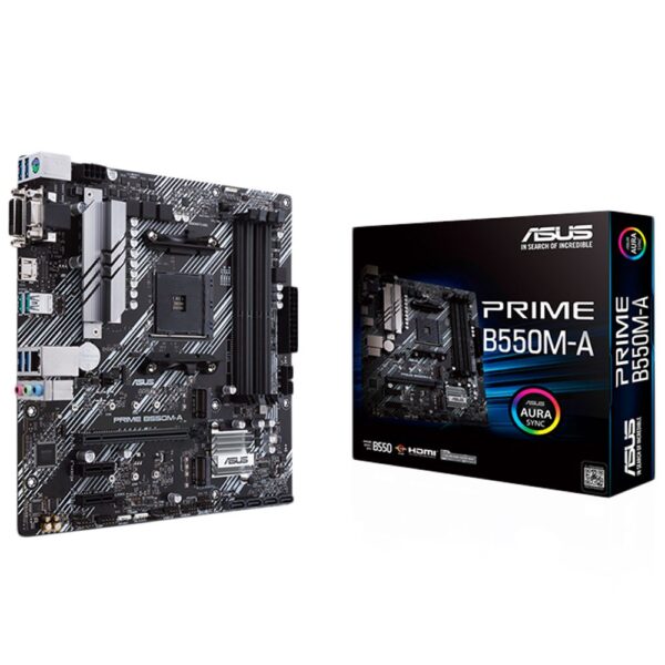 Placa-mãe Asus Prime B550M-A AM4 DDR4