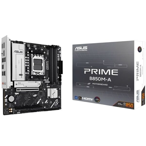 Placa-Mãe ASUS Prime B850M-A AM5 DDR5 Micro ATX