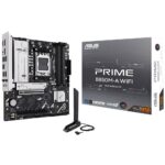 Placa-Mãe ASUS Prime B850M-A AM5 DDR5 Micro ATX Wi-Fi