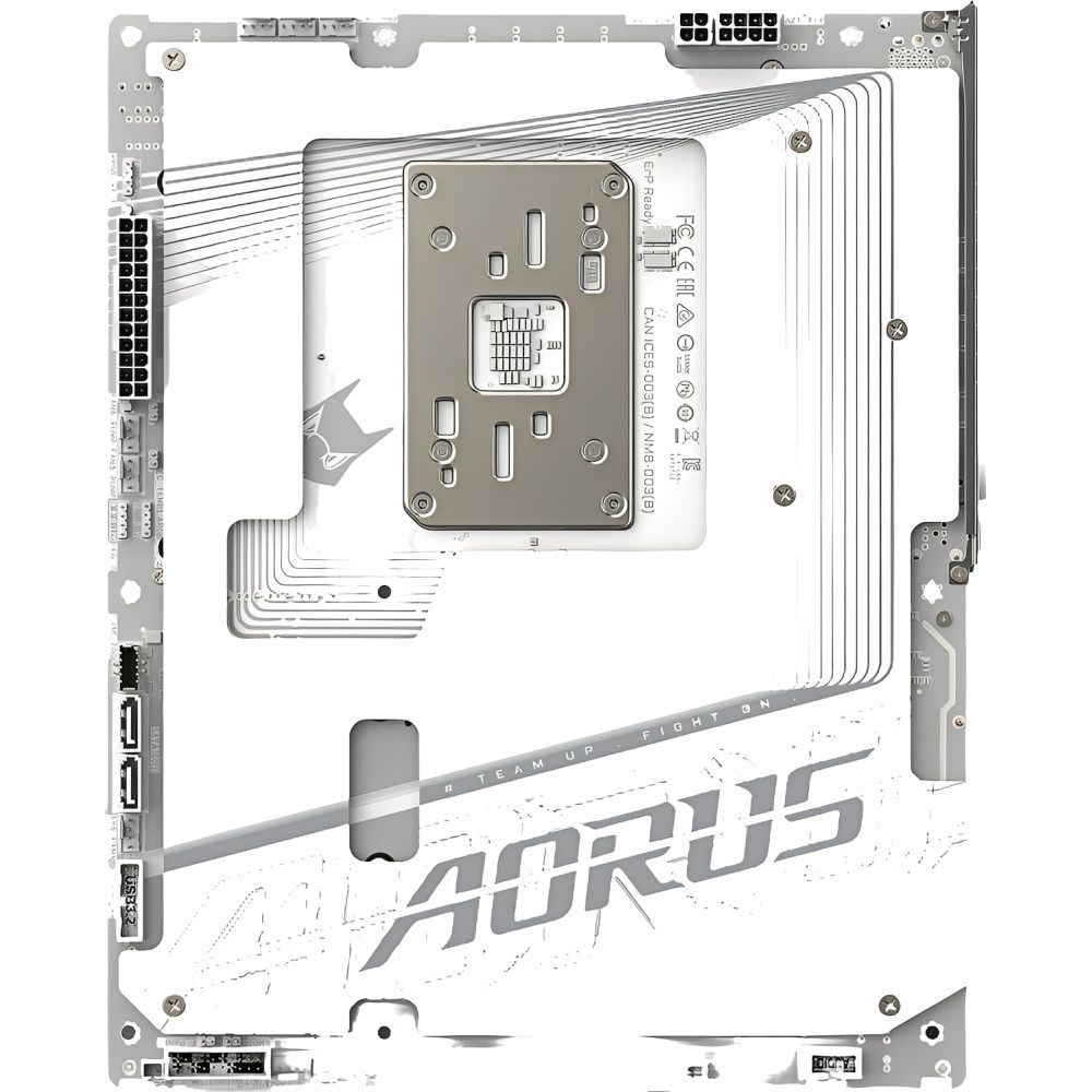 Placa-Mãe Gigabyte X870 Aorus Stealth ICE AM5 DDR5 ATX - Imagem 4