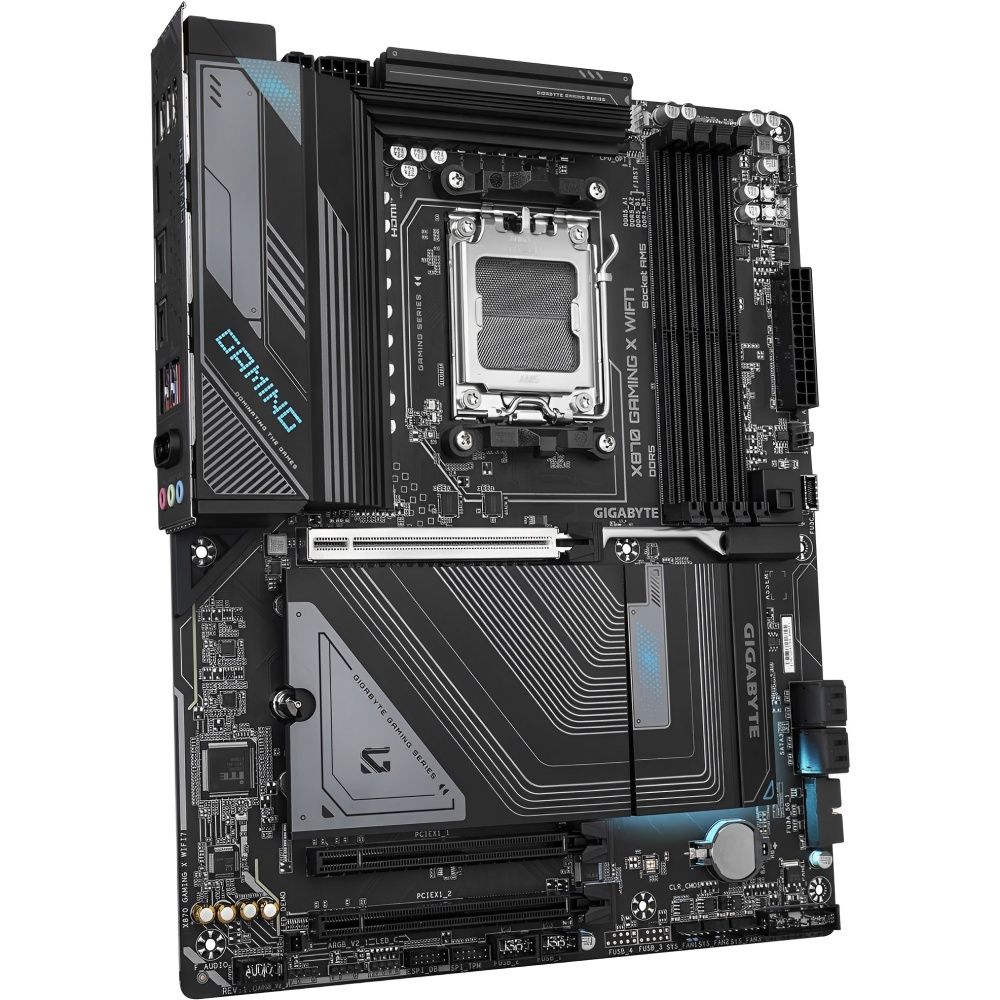Placa-Mãe Gigabyte X870 Gaming X 7 AM5 DDR5 ATX Wi-Fi - Imagem 4