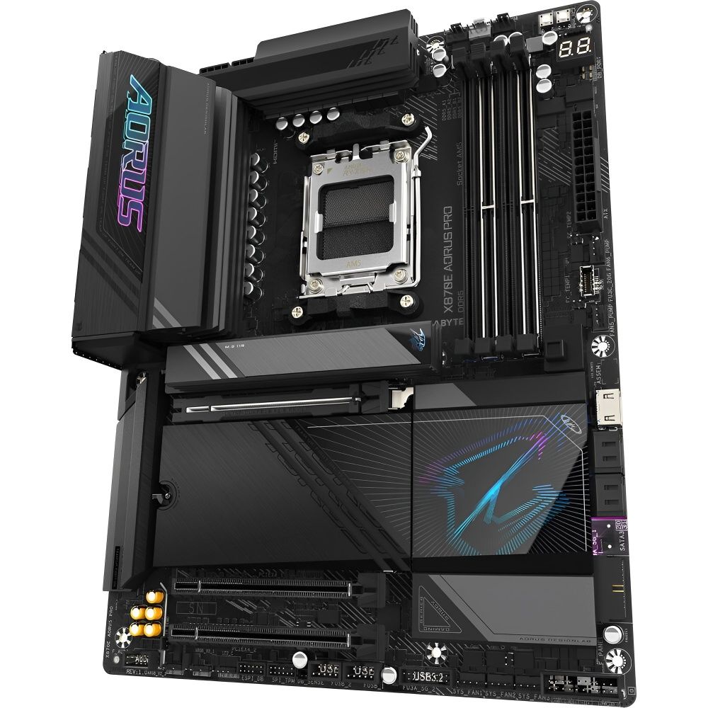 Placa-Mãe Gigabyte X870E Aorus Pro AM5 DDR5 ATX - Imagem 2