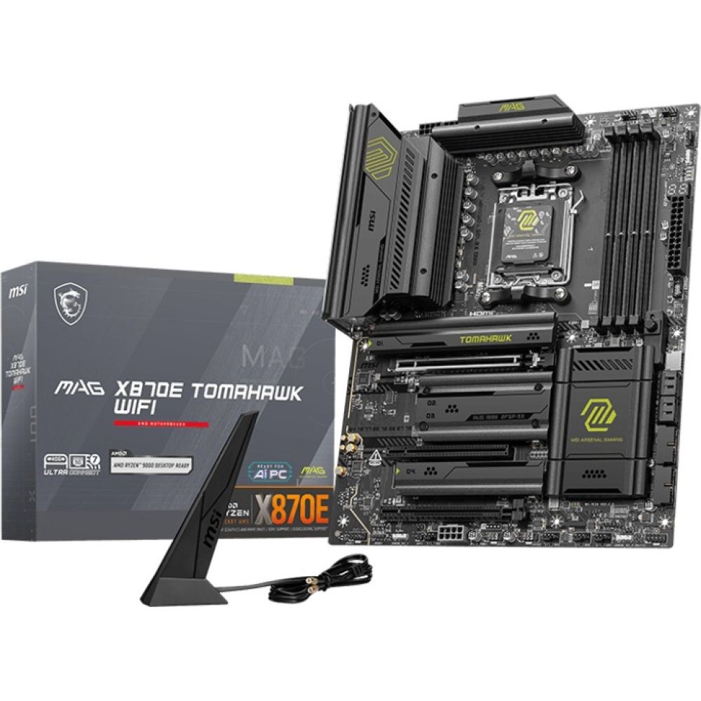 Placa-Mãe MSI MAG X870E Tomahawk AM5 DDR5 ATX Wi-Fi - Imagem 5