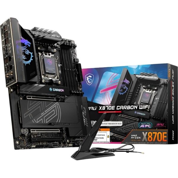 Placa-Mãe MSI MPG X870E CARBON AM5 DDR5 ATX