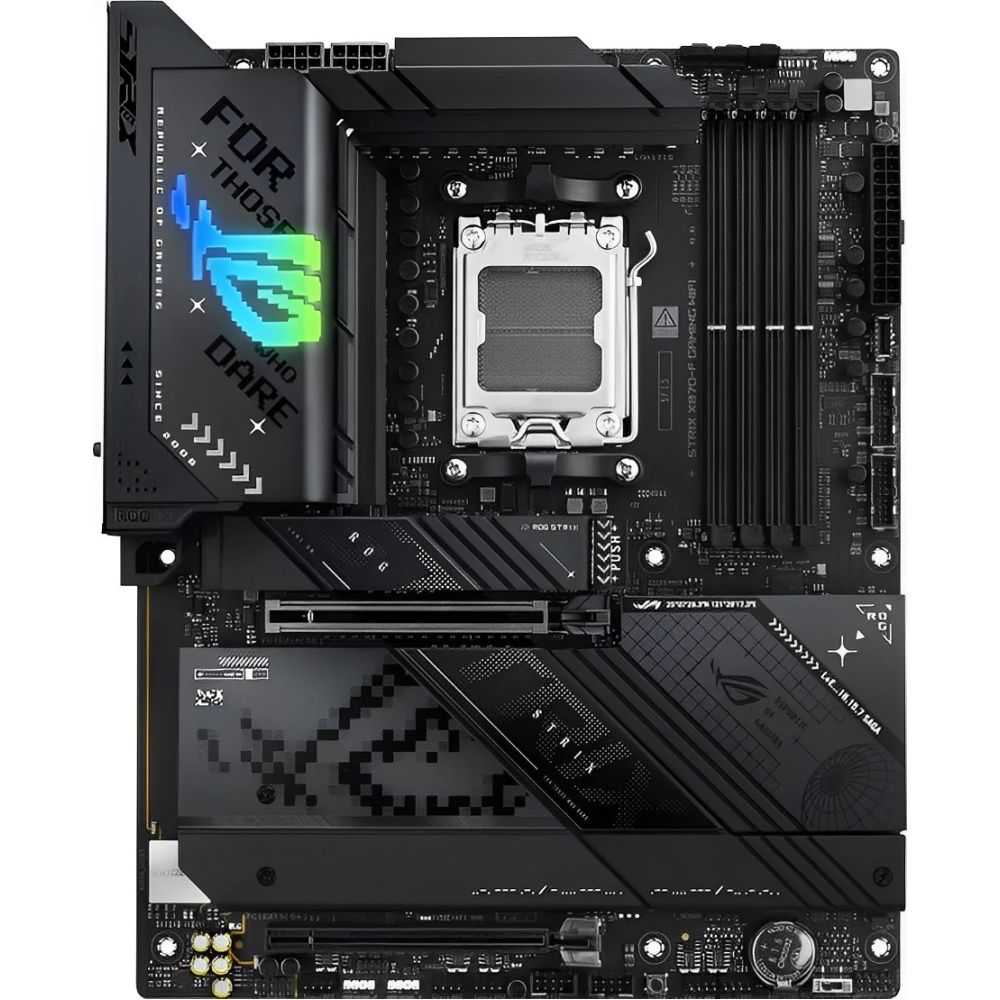 Placa-Mãe ASUS ROG Strix Gaming X870-F AM5 DDR5 ATX Wi-Fi - Imagem 5