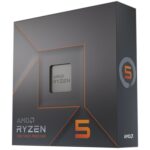 Processador AMD Ryzen 5 7600X AM5 6 Núcleos até 5.3 GHz (Sem Cooler)