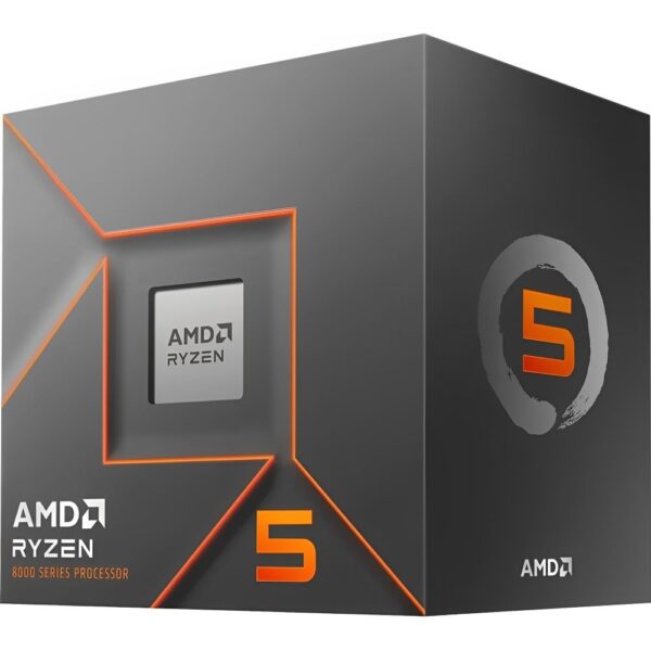 Processador AMD Ryzen 5 8400F AM5 6 Núcleos Até 4.7 GHZ (com Cooler)