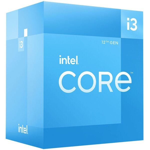 Processador Intel Core i3-12100 LGA 1700 4 Núcleos (Com Cooler)