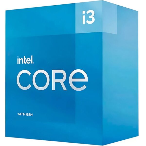 Processador Intel Core i3-14100 LGA 1700 4 Núcleos até 4.7 GHz (Com Cooler)