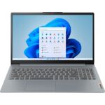 Notebook Lenovo IdeaPad Slim 3i 82XB00HVUS UFS 15.6" Intel N100 4 GB 128 GB SSD - Artic Cinza