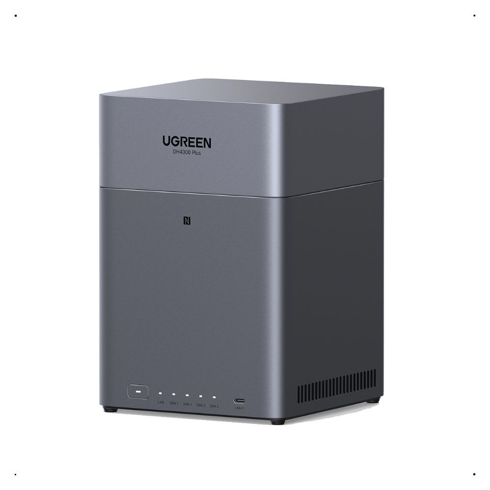 Servidor UGreen NASync DH4300 Plus Rockchip A76+A55 8 núcleos 2.0 GHz Servidor UGreen NASync DH4300 Plus Rockchip A76+A55 8 núcleos 2.0 GHz - Imagem 1
