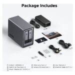 Servidor UGreen NASync DXP2800 Intel N100 4 núcleos 3.4 GHz - Imagem 4