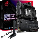Placa-Mãe ASUS ROG Strix X870E-H Gaming Wi-Fi 7 AM5 DDR5 ATX Wi-Fi