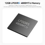 Mini PC Beelink EQ Intel N150 12 GB LPDDR5 500 GB SSD - Azul - Imagem 2