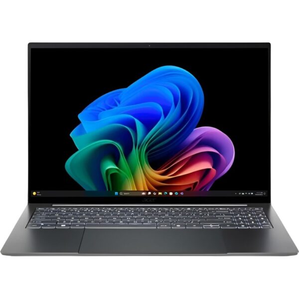 Notebook Acer Swift SF16-71T-70PN 16" Intel Core Ultra X7-358H 16 GB LPDDR5X 1 TB SSD Touch - Cinza